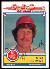 1984 Topps Milton Bradley Mike Schmidt Philadelphia Phillies #NNO