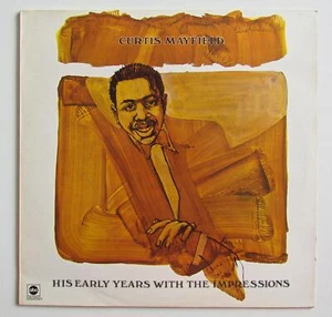 LP Curtis Mayfield – His Early Years With The Impressions,Holland 1976 - Picture 1 of 5
