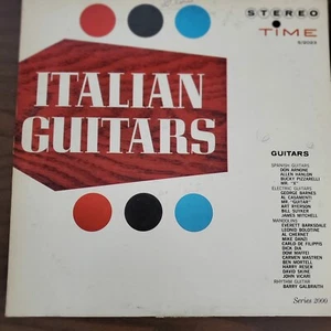 ITALIAN GUITARS----Time Records---1960---- Al Caiola Conducting - Picture 1 of 3
