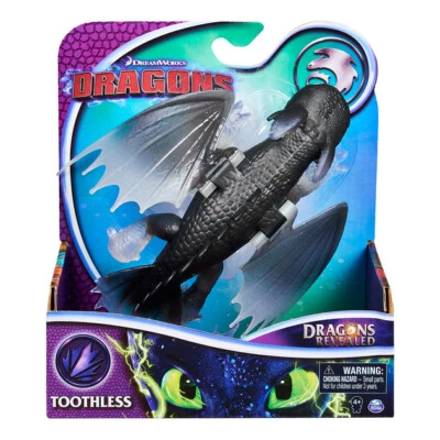 Rare Brand New DreamWorks Dragons Revealed: Translucent TOOTHLESS Spin Master 4+ - Image 1 of 4