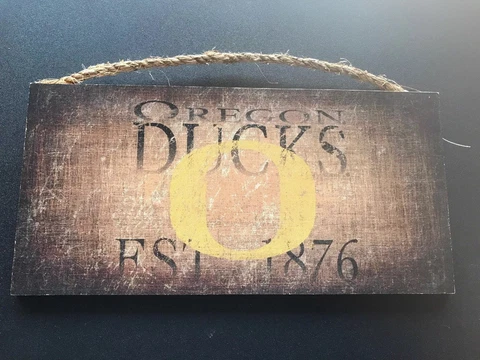 Oregon DUCKSPlaque 6 x 12 Wall Hanger Cover