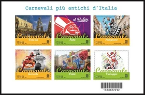 ITALIEN 2023 Karte Karneval Karneval ältester Barcode 1000002292 - Bild 1 von 1
