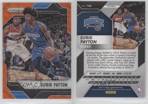 2016-17 Panini Prizm Orange Wave Prizm /25 Elfrid Payton #146