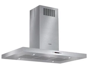 Bosch 800 Series 42" 4-Speed 600 CFM Blower Island Chimney Range Hood HIB82651UC - Picture 1 of 8