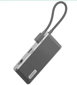 New Anker 655 USB-C Hub, USB hub Dock, 8-in-1, 10 Gbps, HDMI, 4K - Picture 1 of 3