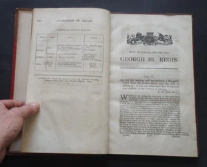 CITY OF EDINBURGH CANAL ACT 1819 Georgii III Regis : Union Canal / Falkirk 1820 - Imagen 1 de 9