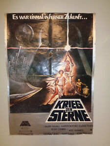 KRIEG DER STERNE - ORIGINAL Kinoplakat von 1978