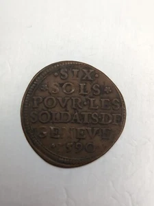 Geneva 6 Sols 1590 - Picture 1 of 2