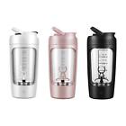 Portable Electric Protein Shaker Bottle USB for Sports Workout Home Gym