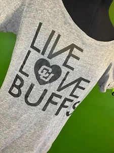 NCAA Colorado Buffaloes "Live Love Buffs" T-Shirt Women's Small - Picture 1 of 3