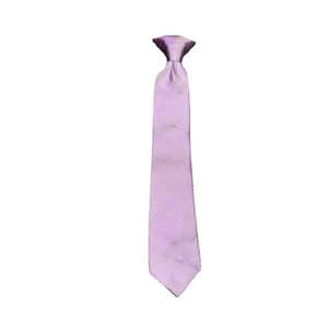 Chaps Boys Lavender Clip-on Tie - Picture 1 of 6
