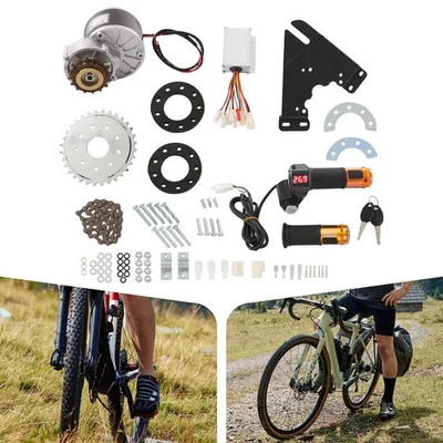 Electric Bike Conversion Kit: 24V, 250W Brushed Motor - DIY E-Bicycle Upgrade - Image 1 of 4