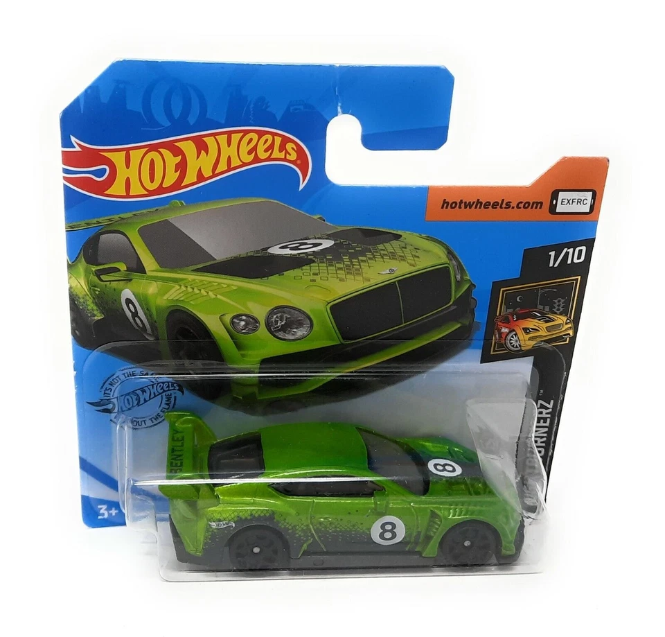 Scheda corta Hot Wheels 246/2020 Bentley Continental GT3 Nightburnerz Malaysia - Immagine 1 di 1