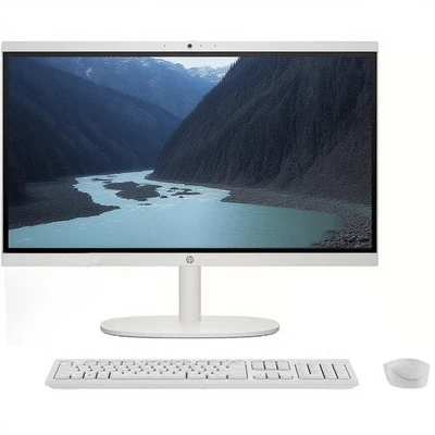 2025 HP All-in-One 21.5" FHD Desktop Computer Intel Celeron J4025 16GB RAM 128GB - Image 1 of 4