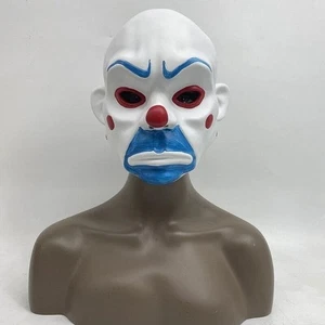 Batman El Caballero Oscuro Joker Payaso Juegos con disfraces Ladrón de bancos Máscara de resina Payaso utilería - Imagen 1 de 17