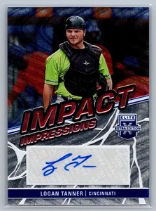2023 Elite Extra Edition #II-LTN Logan Tanner Impact Impressions Signatures - Bild 1 von 2
