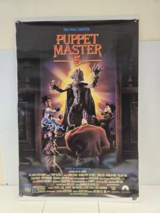 PUPPET MASTER 5 : 1994 POSTER ONE SHEET ROLLED 27X39 PROMO FULL MOON Damaged - Picture 1 of 9