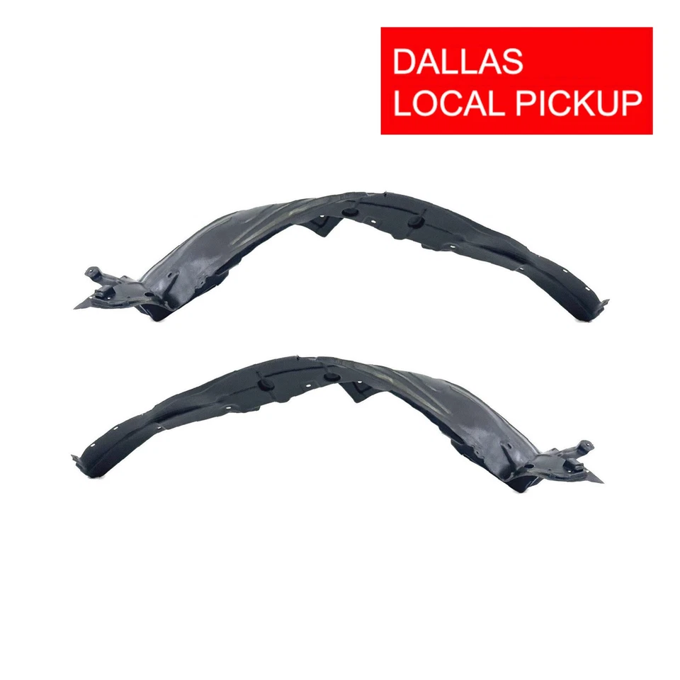 Juego de 2 forros de guardabarros para Nissan Versa Note 2014-2019 NI1248141 NI1249141-DL Foto 1 de 4