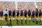 FUSSBALL WM 1974 - DEUTSCHE ELF original signiert – GROSSFOTO !!!