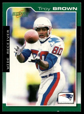 2000 Score #122 Troy Brown New England Patriots Football Card - Image 1 of 2