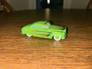 Seltenes Disney Pixar The World Of Cars grünes Hudson Druckguss-Metallfahrzeug - Bild 1 von 5