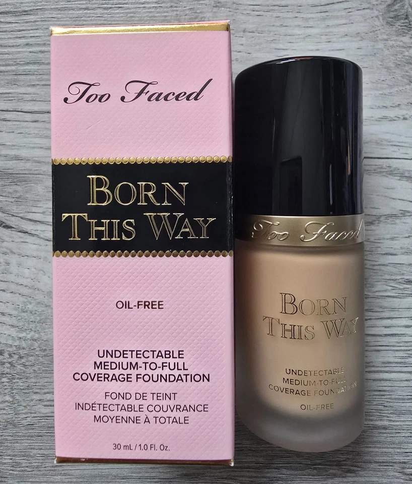 Too Faced Born This Way Oil-Free Medium-To-Full Coverage Foundation 'Porcelain' - Image 1 of 1