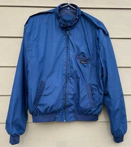 Jacke "Members Only" 52 blau leichter Windbreaker Bomber - Bild 1 von 13