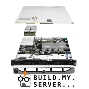 Dell PowerEdge R430 Server 2.10Ghz 36-Core 192GB RAM 4x Caddies TrueNAS Bezel - Photo 1/5