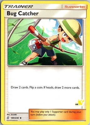 Bug Catcher - (#44 Pikachu Stamped) Promo Battle Academy 189/236 NM - Image 1 of 2