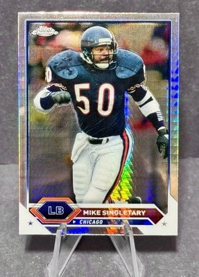2023 Topps Composite #25 Mike Singletary Chrome Prism Refractor Chicago Bears - Image 1 of 2