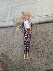 BAMBOLA BARBIE MATTEL TROLL 1992 VINTAGE # 10257 incompleta - Foto 1 di 7