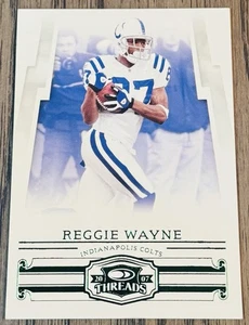 2007 Donruss Threads Century Proof Green /200 Reggie Wayne #91 - Picture 1 of 2