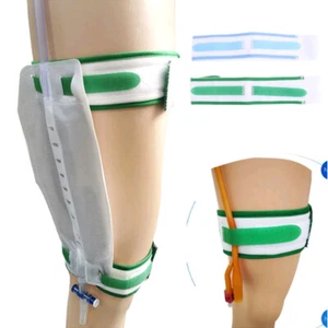 1X Catheter Holder Urine Drainage Bag Leg Band Band Strap anti-Slip Urinary - Bild 1 von 14