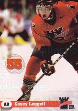 1999-00 Quebec Remparts Timbres et Monnaies #22 Casey Leggett