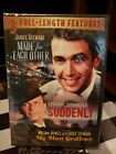 3 Features DVD, Sealed! Made For Each Other, Suddenly, My Man Godfrey. Sinatra