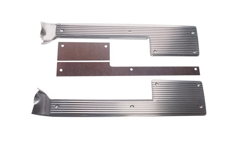 US Made! 1961-62 Corvette Sill Plates with Spacers NEW TrimParts 61 62 - Image 1 of 1