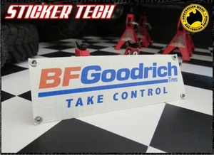 1/10 1/12 SCALE BF GOODRICH TYRES TIRES GARAGE WORK SHOP BANNER SUIT AXIAL JK - Picture 1 of 2
