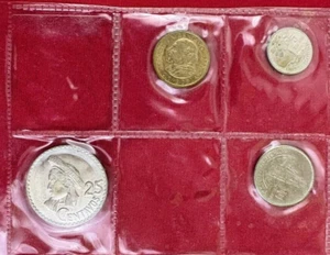 lotto di monete mondiali Guatemala serie divisionale numismatica Centavos - Picture 1 of 10