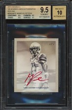 2015 Topps Bowman 1948 Mini Marcus Peters BGS 9.5 Red Ink Auto 10 /5 Chiefs 