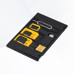 5 sztuk / zestaw Telefon Eject Pin Micro Standard Converter Kit Telefon Pin - Zdjęcie 1 z 11