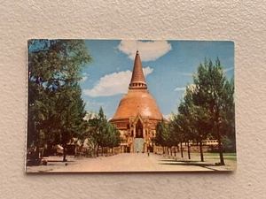 Vintage Post Card Thailand Pagoda - Bild 1 von 2