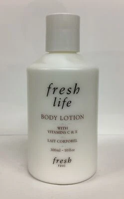 Loción corporal Fresh Life con vitamina C y E 10 oz como en la foto, ¡sin caja nueva! Foto 1 de 4