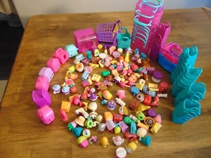 HUGE 135 Shopkins Lot with Baskets & 1 Cart Various Seasons - Picture 1 of 6
