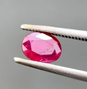 0.61 CT Natural Ruby From Afghanistan  - Picture 1 of 6