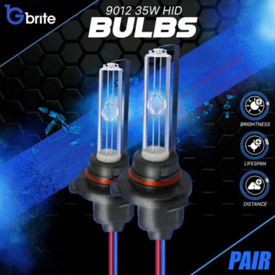 2 x 9012 HIR2 HID Xenon Replacement Bulbs Headlight 35W AC Lamp 5K 6K 8K - Image 1 of 4