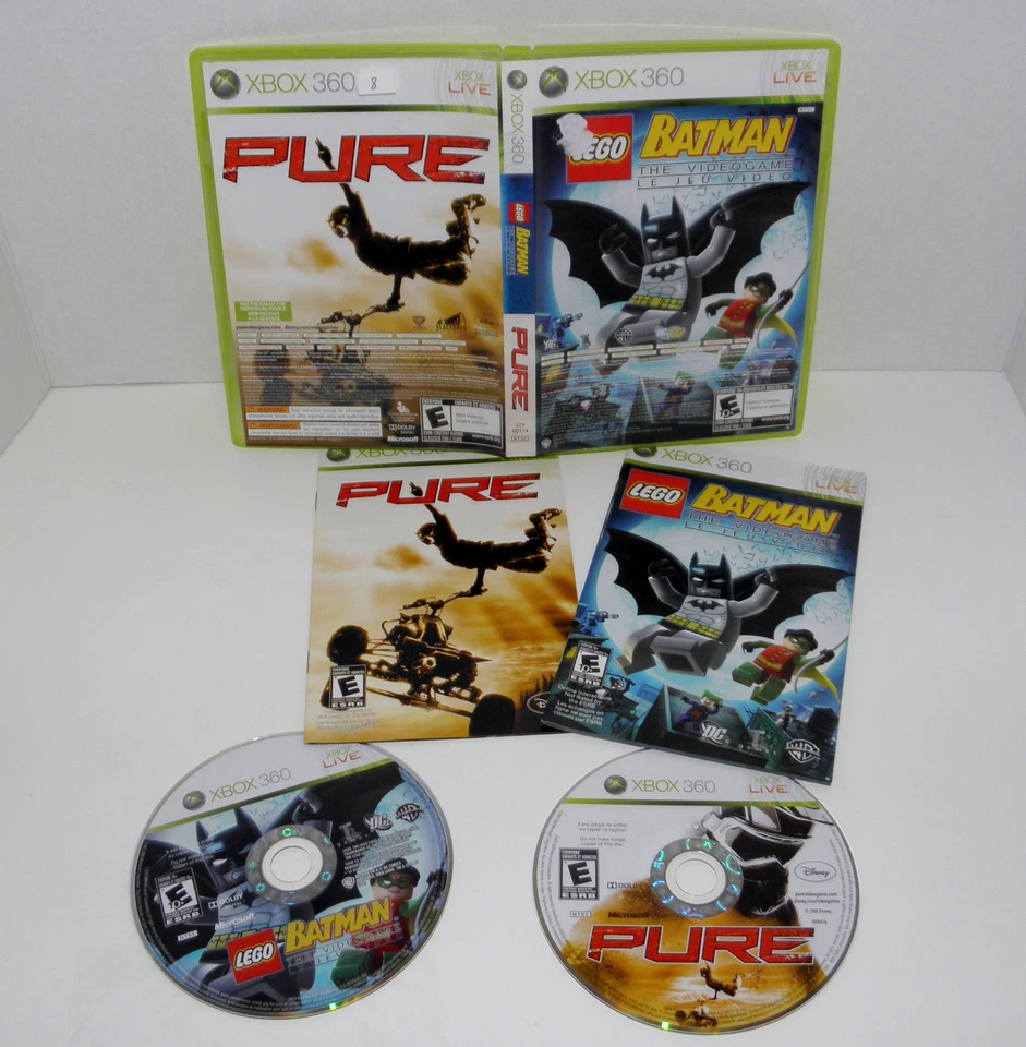 LEGO Batman: The Videogame / Pure (Microsoft Xbox 360, 2009) - Image 1 of 1