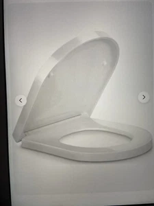 pipishell soft close toilet seat, Quick Release D Shape - Picture 1 of 4