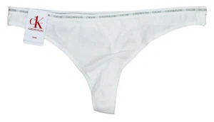 Calvin Klein CK One Cotton Thong Panty Women's Underwear NWT - Picture 1 of 12