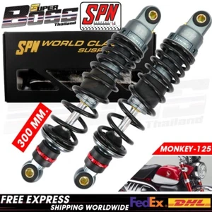SPN Shock Black/Grey V-COLOR ADJUST For HONDA SUPER CUB 125, MONKEY125 300mm. - Picture 1 of 7