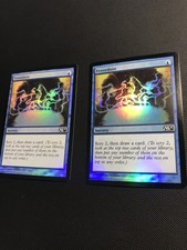 M11 Foil Preordain X2 Lightly Played Mtg
